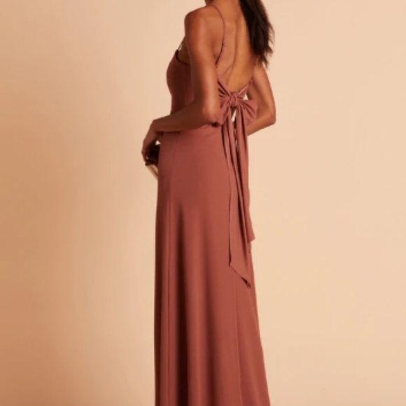 NWT BIRDY-GREY BENNY CREPE DRESS, (Color DESERT ROSE) - Picture 3 of 11